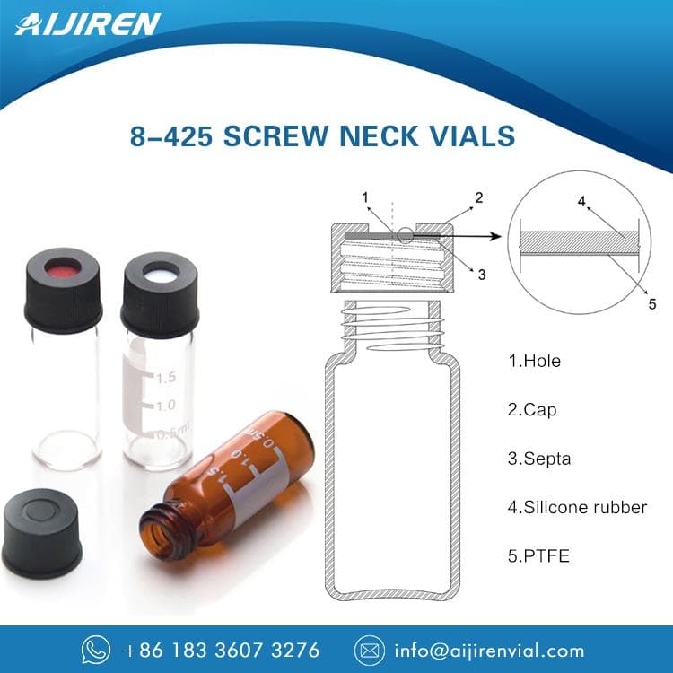 autosampler vials without borders